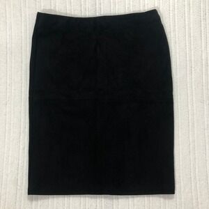 Retrology Black Pencil Skirt Career‎ Office Wear Classic Fitted Women's Size S
